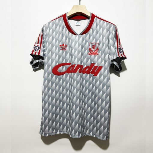 Liverpool 89-91 Vintage Retro AwayJersey