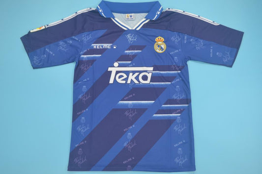 Real Madrid 1994/1996 Vintage Retro Away Jersey
