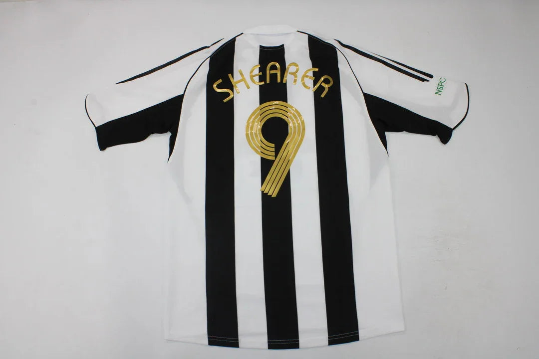 Newcastle 2006/07 Vintage Alan Shearer Testimonial Home Retro Jersey - Concept Kits