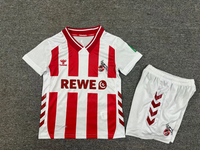 1. FC Köln 25/26 Home Kids Jersey Set