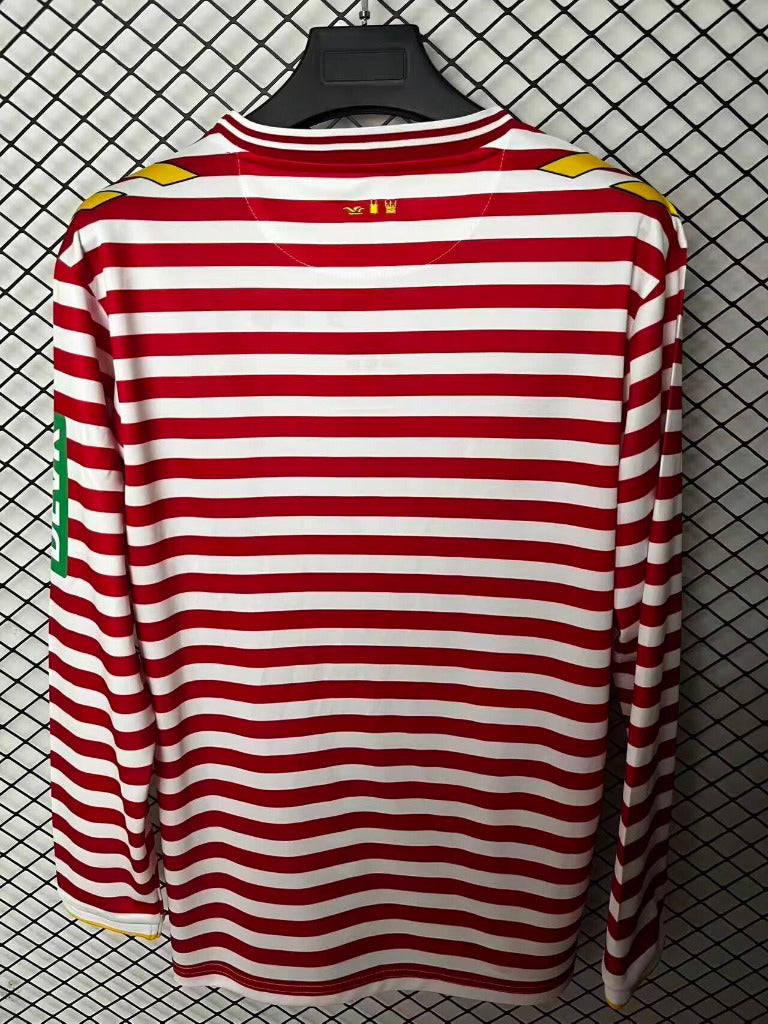 1. Fc Köln 25/26 Red/White Stripes Carnival Long Sleeve Jersey