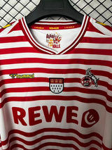 1. Fc Köln 25/26 Red/White Stripes Carnival Long Sleeve Jersey