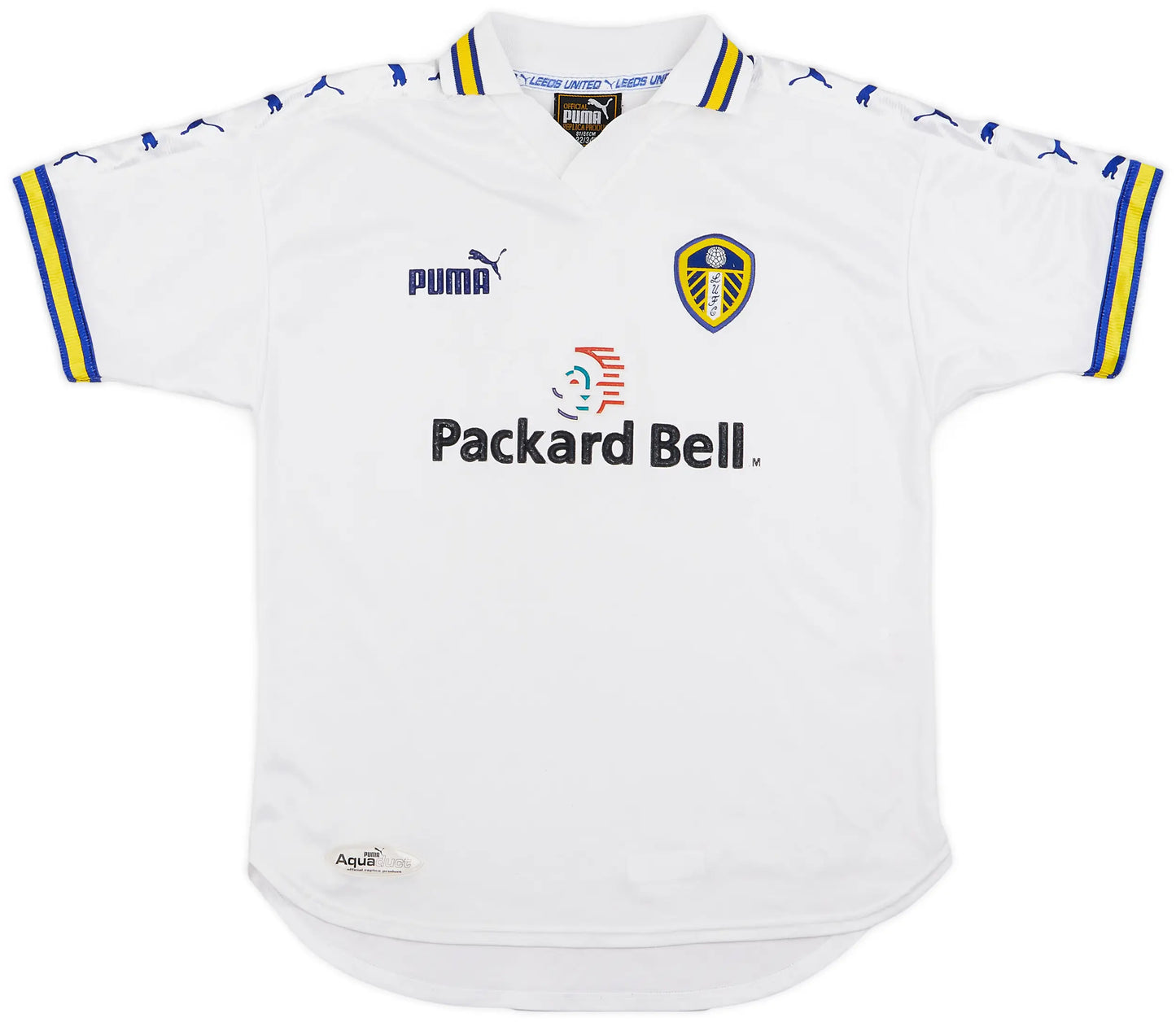 Leeds United 1998/99 Vintage Retro Home Jersey