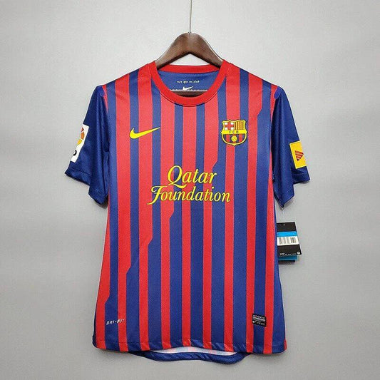 FC Barcelona 2011/12 Vintage Retro Home Jersey