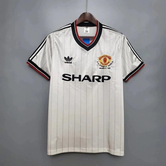 Manchester United Retro 1983 Vintage Away Jersey