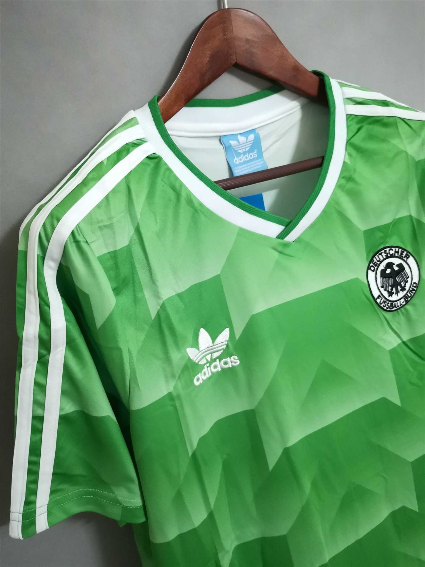 Germany 1988 Retro Vintage Away Jersey