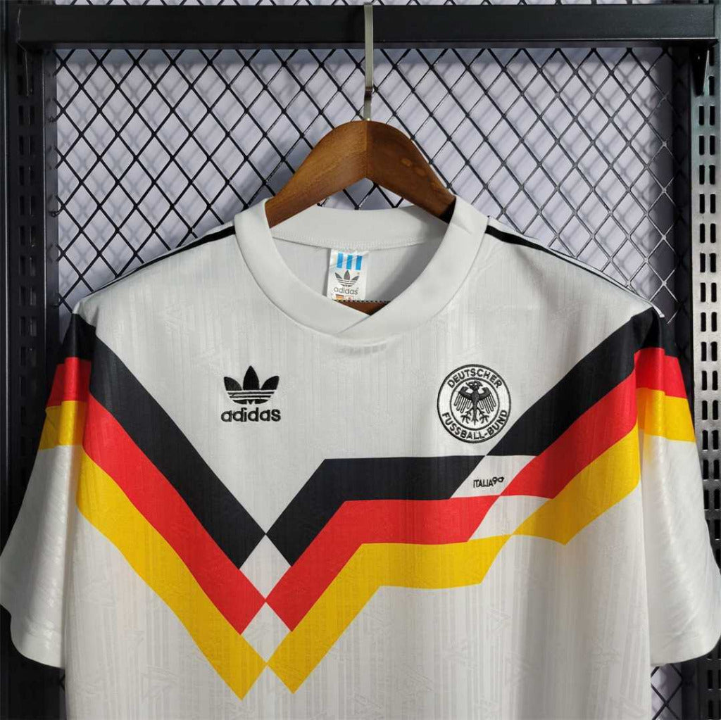 Germany 1990 Retro Vintage Home Jersey - Concept Kits
