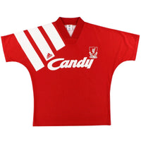 Liverpool 1991/92 Vintage Retro Home Jersey - Concept Kits