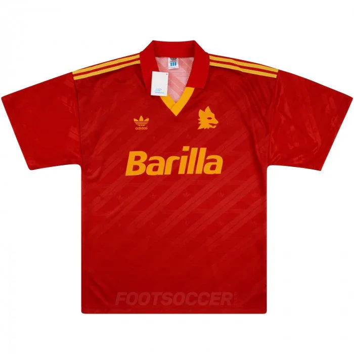 Roma 1992-94 Vintage Home Jersey – Concept Kits