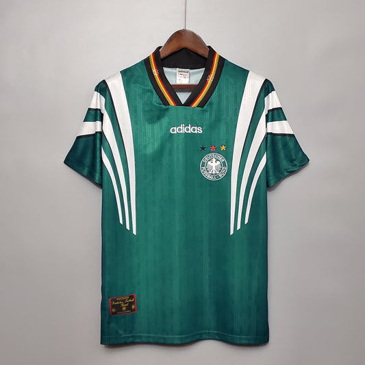 Germany 1996 Retro Vintage Away Jersey