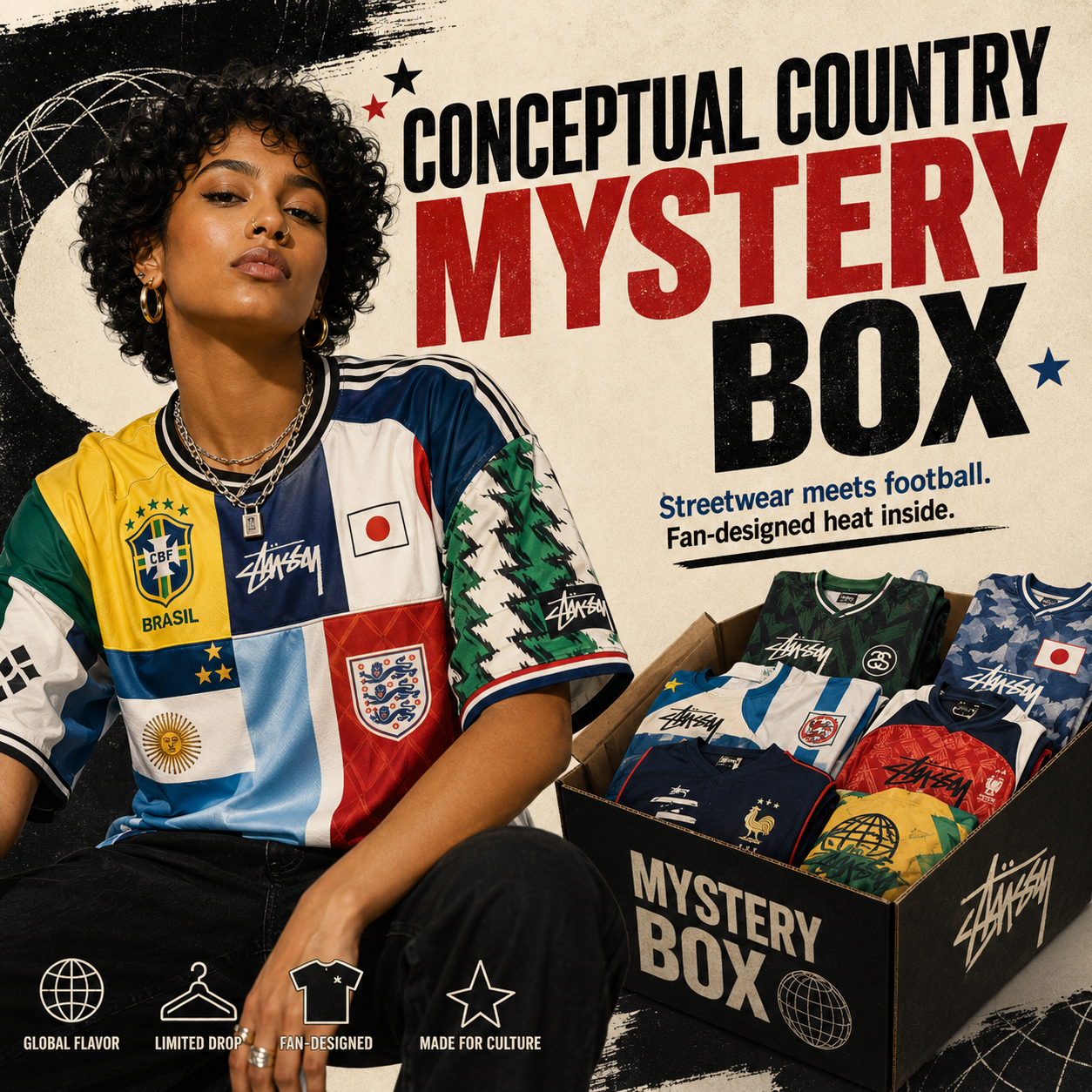 International Concept Mystery Shirt Box