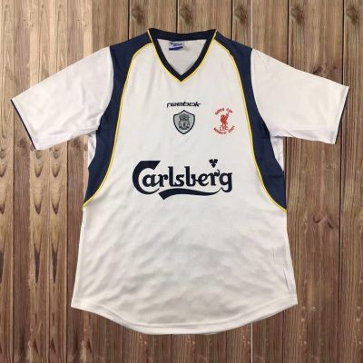 Liverpool 2001 Vintage Retro Away Jersey