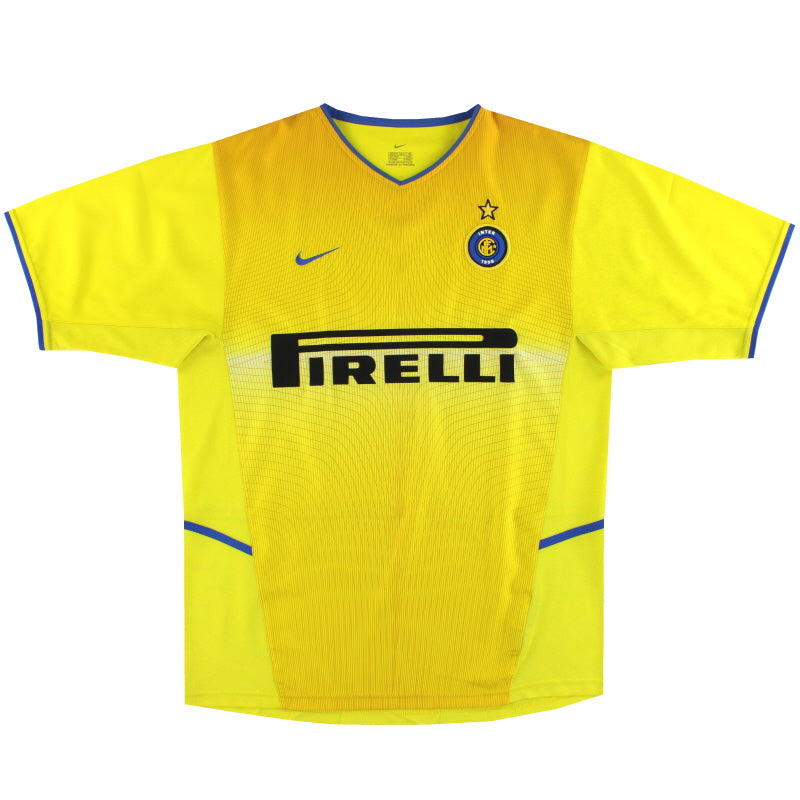 Inter Milan 2002/03 Vintage Retro Second Away Game Jersey - Concept Kits