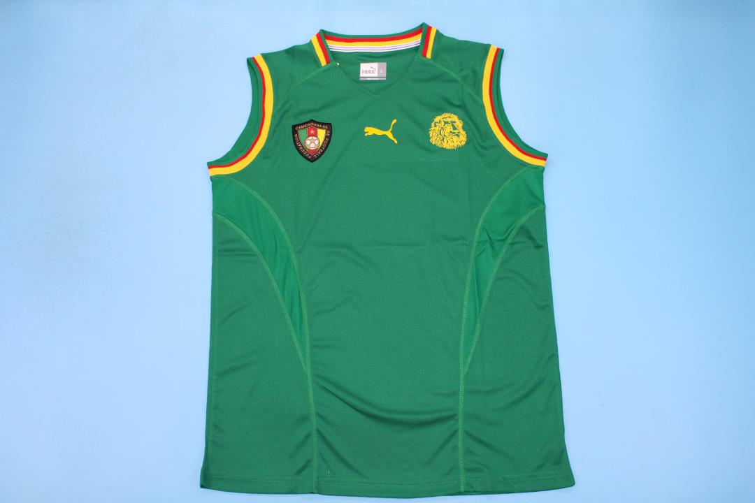 Cameroon 2002 Vintage Home Retro Jersey - Concept Kits