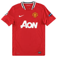 Manchester United 2011/12 Retro Vintage Home Jersey - Concept Kits