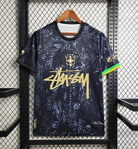 2024 Brazil x Stussy Black Concept Jersey - Concept Kits