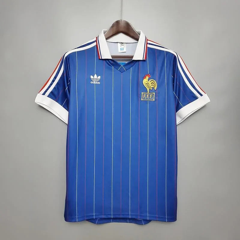France 1982 Vintage Retro Home Jersey - Concept Kits