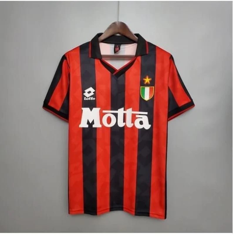 AC Milan 1993/94 Vintage Retro Home Jersey
