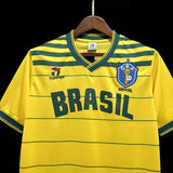 Brazil 1984 Vintage Retro Home Jersey - Concept Kits