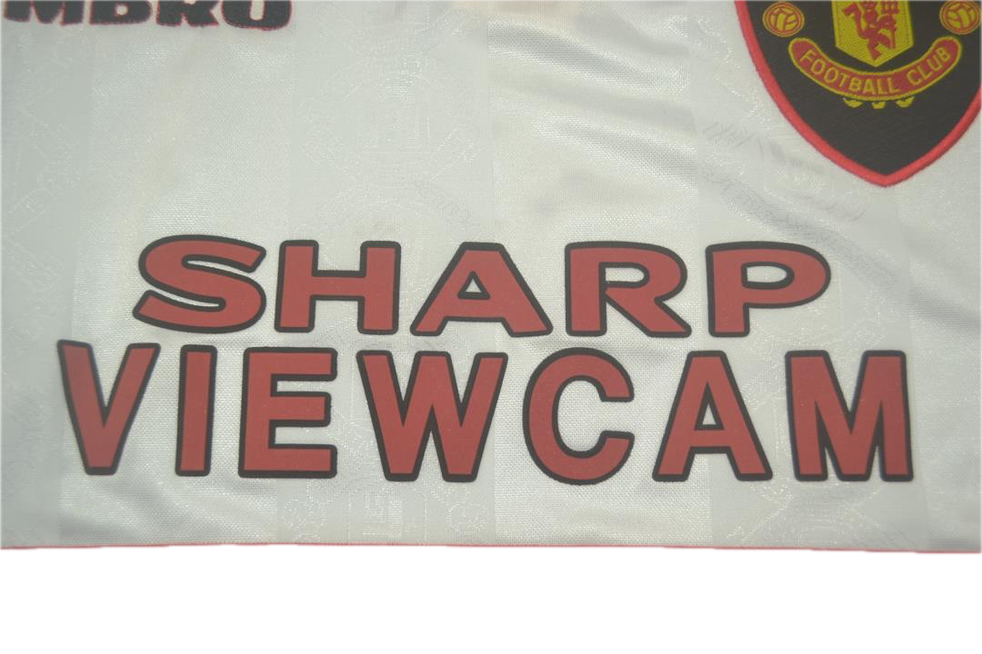 Manchester United 1997/99 Vintage Retro Away Long Sleeve Jersey - Concept Kits