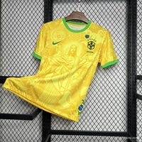 Brazil Concept Yellow Jersey "Christ The Redeemer" - Concept Kits
