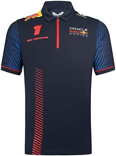 Red Bull Racing F1 Men's 2023 Max Verstappen Team Polo Shirt - Concept Kits