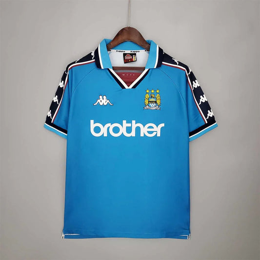Manchester City 1997/99 Vintage Retro Home Jersey