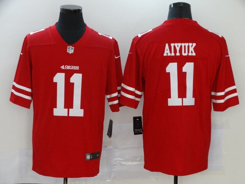 49ers 2022/23 Aiyuk #11 Red/White NFL Game Jersey