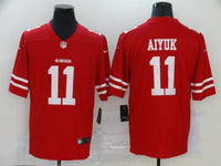 49ers 2022/23 Aiyuk #11 Red/White NFL Game Jersey