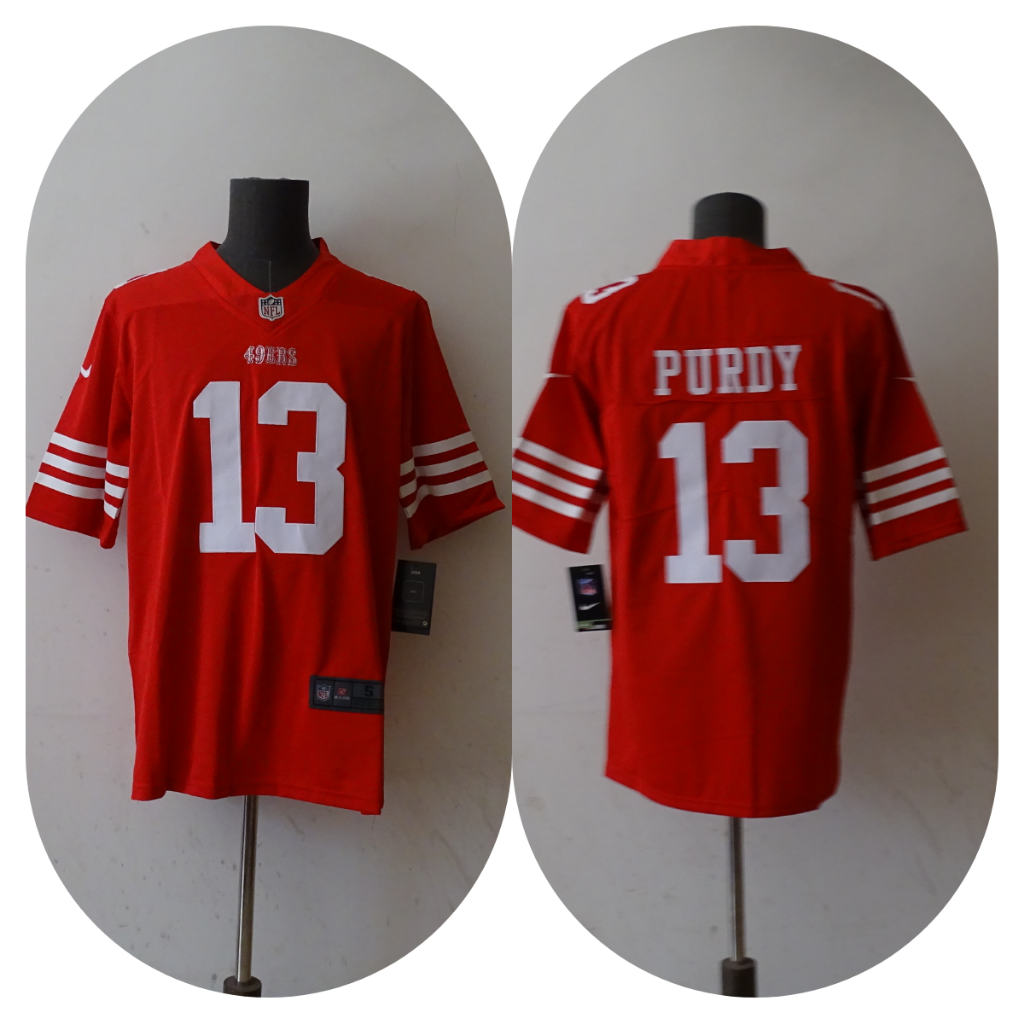 49ers 2022/23 Purdy #13 Red/White NFL Game Jersey