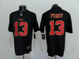 49ers 2023/24 Purdy #13 Black/Red/Gold NFL Game Jersey