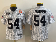 49ers 25/26 Warner #54 Arctic Camo Women NFL Jersey