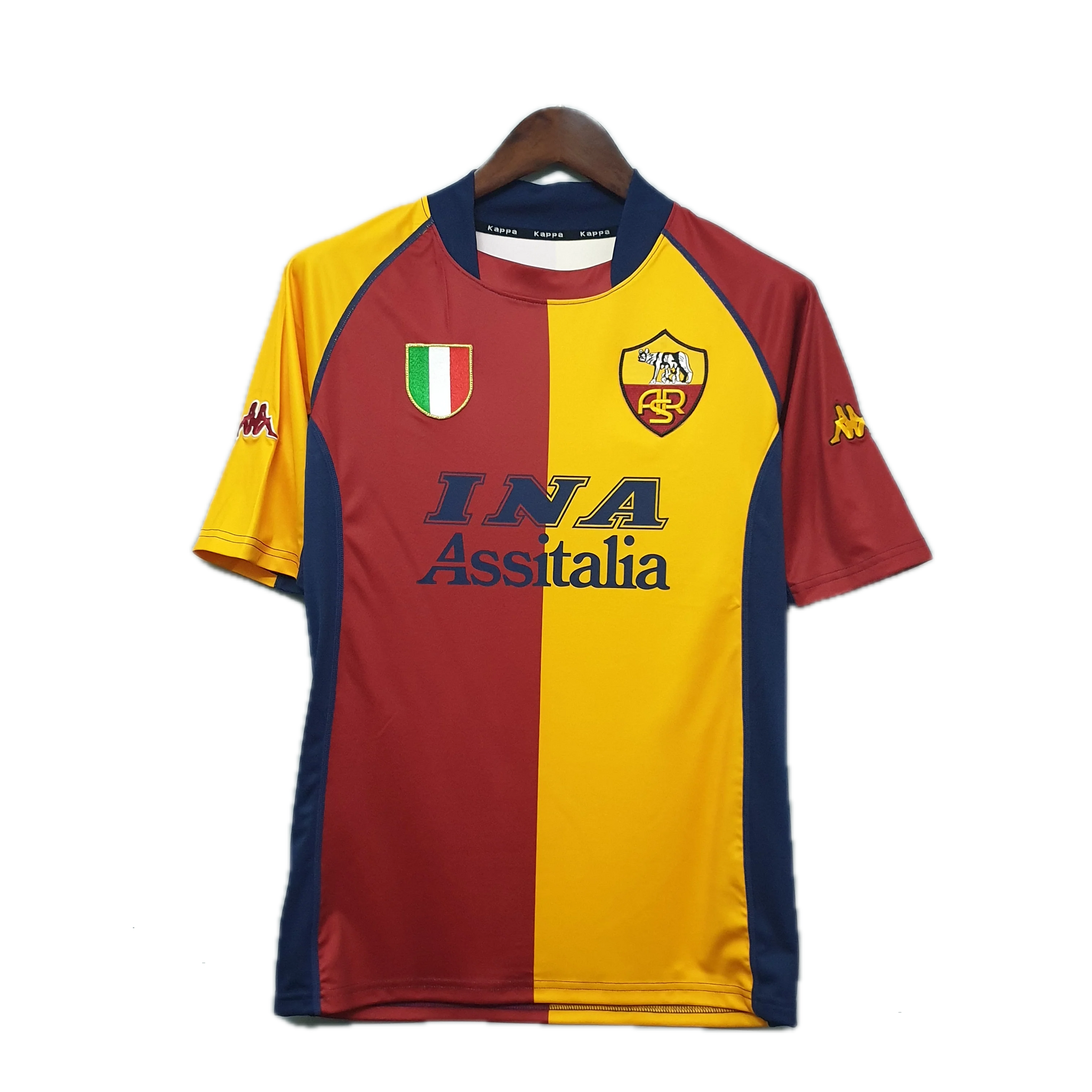 Roma 2001/02 Vintage Home Jersey - Concept Kits