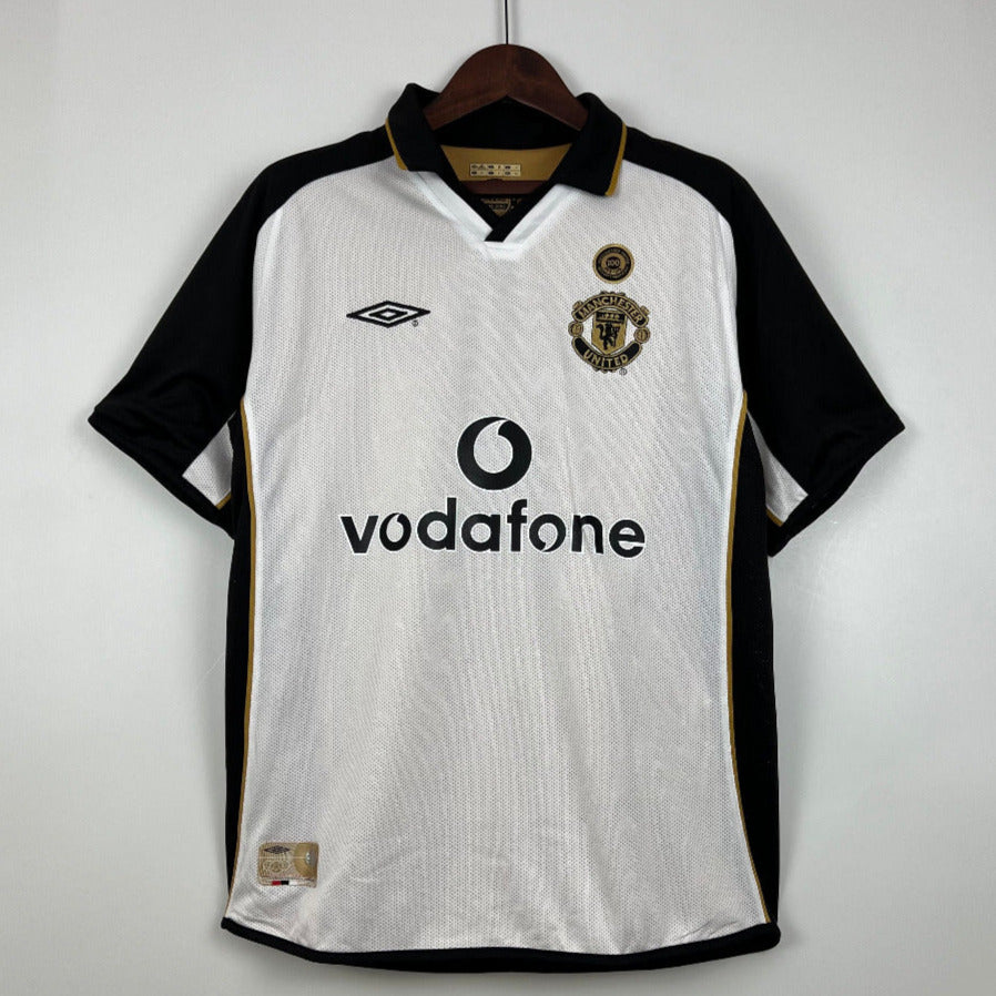Manchester United 2001/02 Vintage Retro Centenary Edition Double-Sided Jersey - Concept Kits
