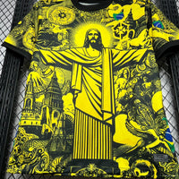 Brazil Special Concept Yellow Jersey "Christ The Redeemer" - Concept Kits