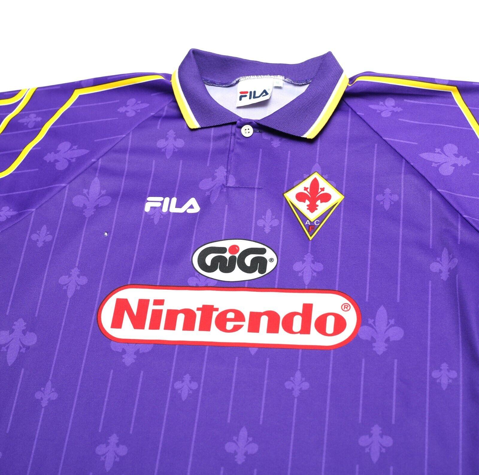 Fiorentina 1997/98 Vintage Retro Home Jersey - Concept Kits