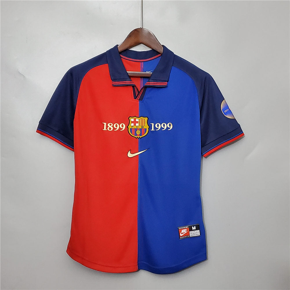 FC Barcelona 1999/2000 Vintage Retro Home Jersey
