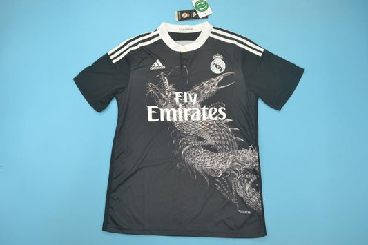 Real Madrid 2014/2015 Vintage Retro Away Kit Jersey