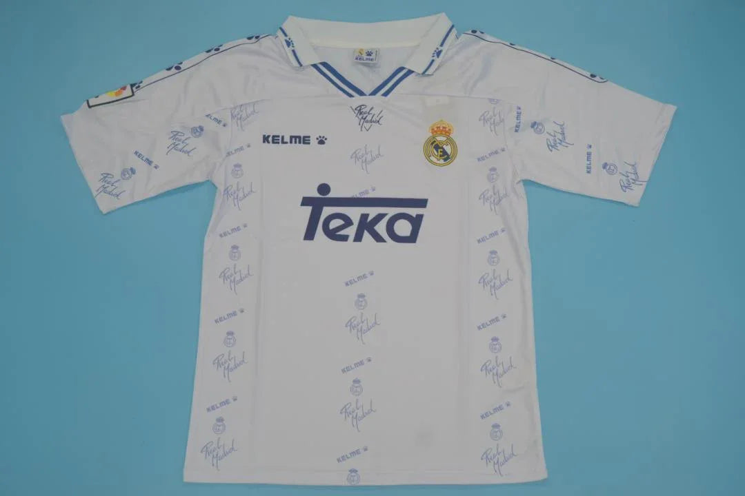 Real Madrid 1994/1996 Vintage Retro Home Jersey - Concept Kits