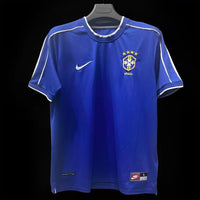 Brazil 1998 Vintage Retro Away Jersey