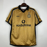 Manchester United 2001/02 Vintage Retro Centenary Edition Double-Sided Jersey - Concept Kits