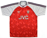 Arsenal 1990 Vintage Retro Home Jersey - Concept Kits