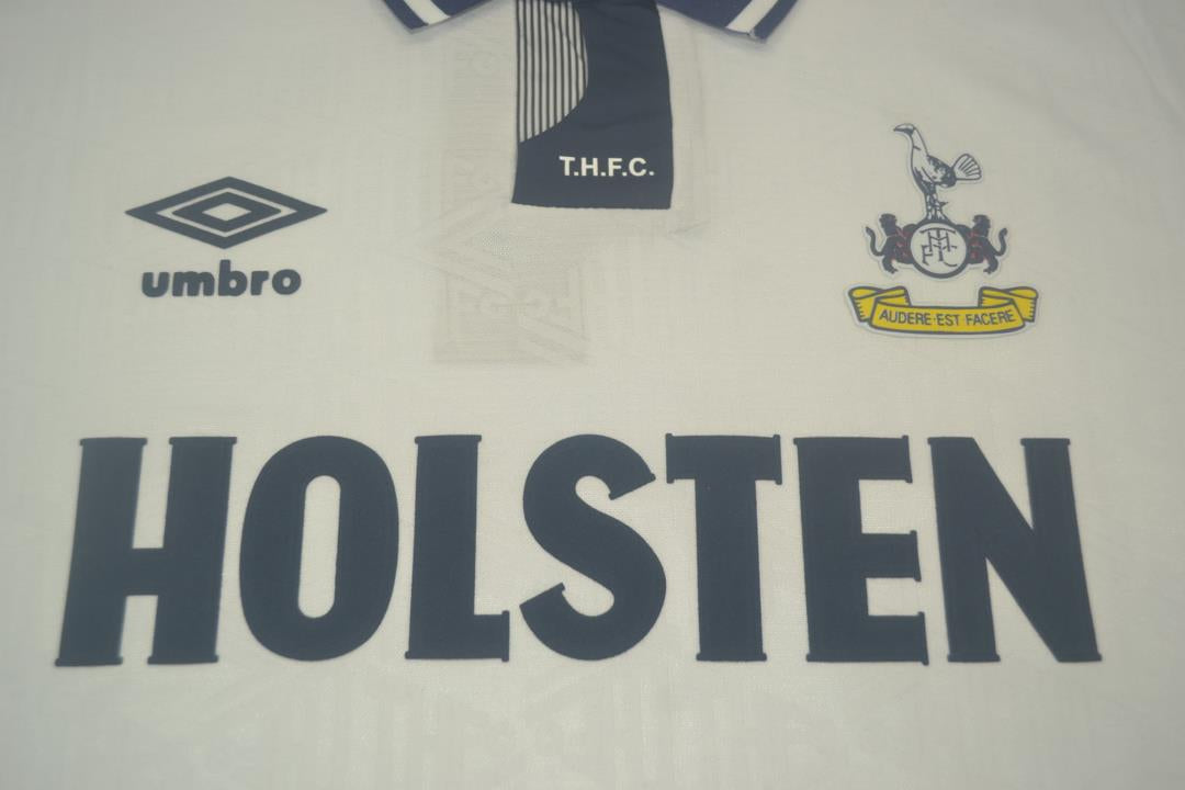 Tottenham Hotspur 1991-1993 Vintage Retro Home Jersey