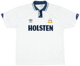 Tottenham Hotspur 1991/93 Vintage Retro Home Stadium Jersey - Concept Kits
