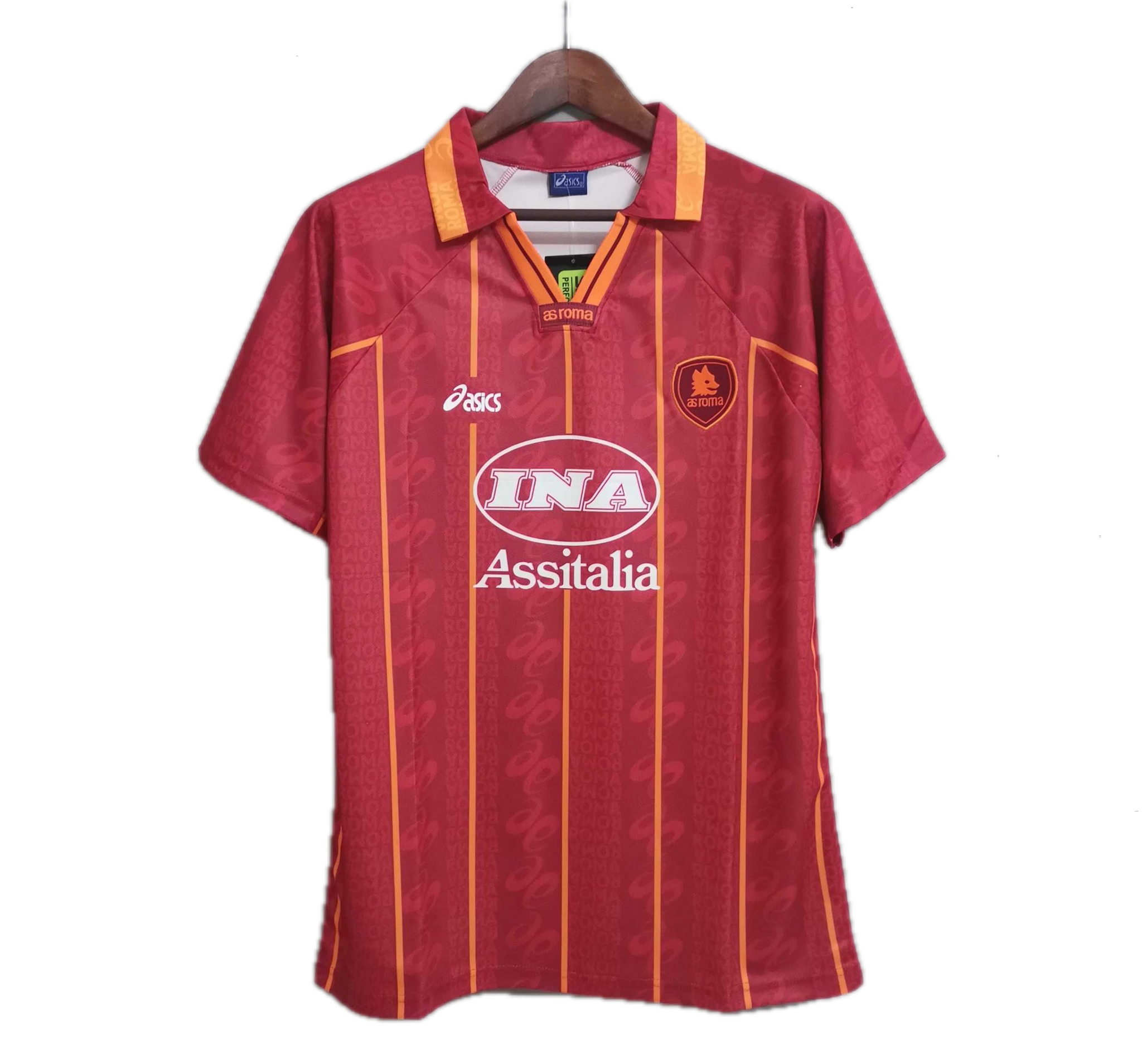 Roma 1996/97 Vintage Home Jersey - Concept Kits