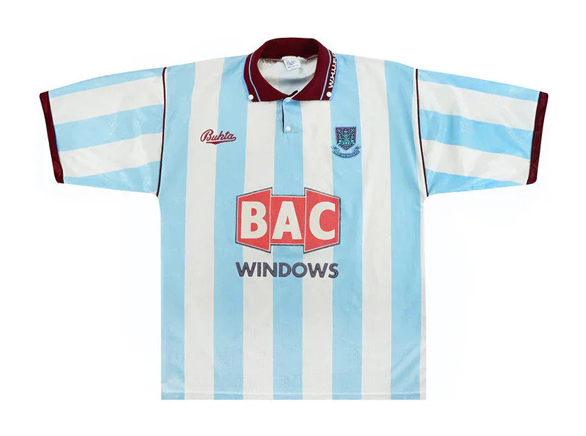 West Ham United 1991/92 Vintage Retro Away Jersey - Concept Kits