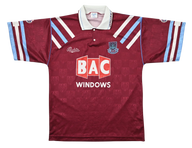 West Ham United 1991/92 Vintage Retro Home Jersey - Concept Kits