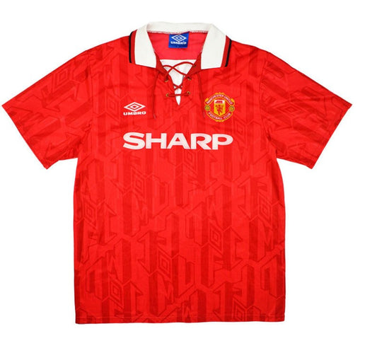 Manchester United 1993/94 Retro Vintage Home Jersey