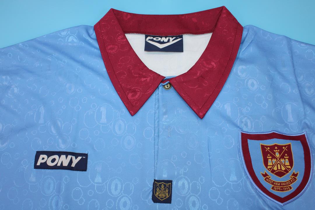 West Ham 1995-1997 Vintage Away Retro Jersey