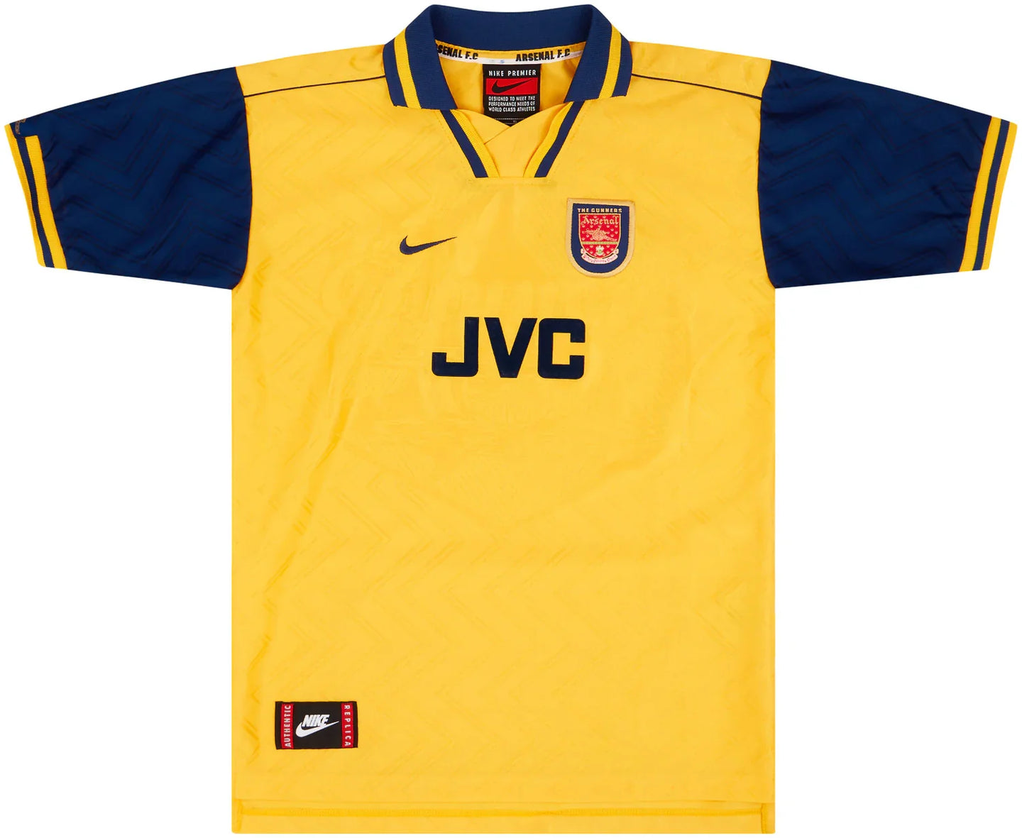 Arsenal 1996/97 Vintage Retro Away Jersey - Concept Kits